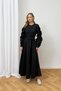 Scuba Dress with Flared Sleeves 75-8073
