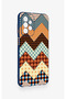 Samsung A23 Compatible Colorful Knitted Patterned Silicone Case - 3