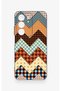 Realme C75 Compatible Colorful Knitted Patterned Silicone Case - 2