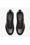100% Genuine Leather Premium Black Men's Sports Shoes Trend Casual Model Special Sole Series - 2