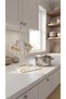 2-Piece Duck Fabric Kitchen Mat 21X21 cm – Eucalyptus Leaf Pattern, Water Repellent Stain-Resistant Oven Mat - 2