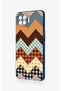 Oppo Reno 4 Lite Compatible Colorful Knitted Patterned Silicone Case - 4