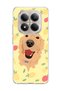 Redmi Note 15 Pro 4g / 5g Compatible Yellow Dog Lemon Printed Transparent Phone Case