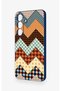 Samsung S25 Compatible Colorful Knitted Patterned Silicone Case - 4