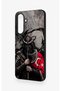 Samsung A56 Compatible Turkish Warrior Patterned Silicone Case - 4
