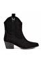 Ravella Western Look Pointed Toe Women's Short Boots - 3