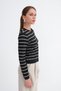 Striped Knitwear Cardigan H13417 - 2
