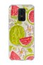 Redmi Note 9 Compatible Watermelon Oil Painting Printed Transparent Phone Case