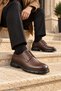 Orba Genuine Leather Lace-Up Thick Sole Men's Daily Classic Casual Shoes - 4