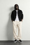 Men's Oversize Snap Closure Shirt Jacket - 3