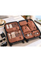 7-Piece Luggage Organizer Bag Set – Travel Suitcase Organizer, Zippered Mesh Clothing, Shoe, and Makeup Bag - 2