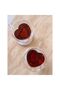 Cuore Heart Shaped Double Wall Glass Mug 180 ml – Heat Resistant Tea and Coffee Cup with Handle, Gift for Lovers - 3