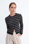 Striped Knitwear Cardigan H13417