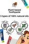 Effective Toothpaste Set Against Cavities and Bad Breath Deep Breath Cover Toothpaste Set - 6