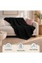 100% Cotton 220X240 cm Waffle Patterned, Pique Bed & Sofa Cover - 5