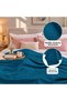 100% Cotton 150X200 cm Waffle Patterned, Pique Bed & Sofa Cover - 4