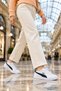 Cr-3730 White Black Women's Daily Sports Sneaker Comfortable Sole Casual Shoes