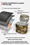Thermoduo Bellows Heat Insulated Thermal Bag |   Waterproof Feeding Bag, Baby Bottle Carrying Bag, Camouflage - 3