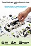 Swedish Ghost Racing Car with 322 Pieces Blocks 2.4Ghz Remote Control - Bluetooth Controlled Via Mobile App Bpa-Free Quality Abs Plastic Technical Building Blocks Toy Set - 3