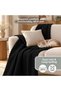 100% Cotton 240X260 cm Premium Waffle Pattern Pique Blanket & Bedspread - 6