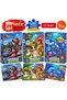 3 Pieces 100 Piece Puzzle Set-3