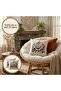 Punch Throw Pillow Cover,Embroidered Throw Pillow,Decorative Pillow Cover,2-Piece Throw Pillow Set, Bohemian Throw Pillow Cover. - 6