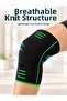 Knitted Knee Brace Flexible Breathable Daily Sports Knee Support -