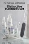 Set for Foot Care and Pedicure with Specific Hardness