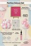 Hospital Room Decoration Welcome Baby First Day Deluxe Set Girl Pink Felt Letter Board with Stand Pump Balloon with Chain 7-Piece Balloon with Stand - 3