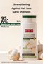 Botanic Oils Garlic Anti-Hair Loss Natural Shampoo 2 X 360 ml - Hair Loss, Strengthening - 2