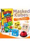 Masked Cubes Strategy Speed and Attention Game Montessori Developmental Game with 8 Cubes, Bells and Cards