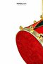 Christmas Ornament Drum Red Green 12X9 cm - 2