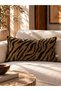 Zebra Coffee Throw Pillow Cover (30X50)