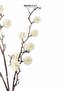 Christmas Ornament Branch Pompom Snowy White 80 cm - 2