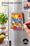 10 Pieces Wooden Magnetic Notepad – Istanbul Themed Design, Magnetic Notepad Notebook, Gift for Desktop Use