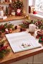 Christmas Themed 100% Cotton Embroidered Towel 41X71Cm Tphaw27Mh00015 - 3