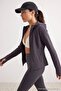 Dark Anthracite Brushed Scuba Knitted Sports Jacket Thmaw26Sk00000 - 3