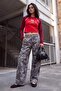 Çok Renkli Kamuflaj Desenli Normal Bel Baggy Jeans TWOAW27JE00321