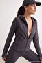 Dark Anthracite Brushed Scuba Knitted Sports Jacket Thmaw26Sk00000 - 2