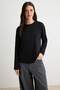 Black-Ecru-Burgundy 3-Pack 100% Single Jersey Oversize/Wide Cut Knitted T-Shirt Twoaw25Ts00004 - 7