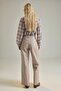 Bej Suni Deri Pantolon TWOAW27PL00113 - 3