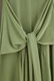 Green Waist Tie Detailed A-Line/A-Line Bell Form Maxi Knitted Dress Tpraw27El00020 - 6