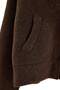 Brown Soft Textured Oversize Thick Knitwear Cardigan Twoaw27Hi00015 - 7