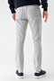 Men's Gray Seasonal Cotton 5 Pocket Slim Fit Jean Pants - 4