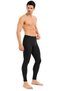Kota Men's Thermal Underwear Winter Long Black Tights - 6
