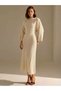 Women's Knitwear Long Dress Bat Sleeve