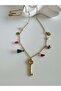 Key Charmli Steel Necklace 40+6Cm-Gold Acr5963 - 2
