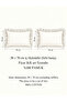 Coton 2 Pieces 100% Cotton Beige Ruffled Pillowcases - 5