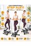 Exercise Stepper - Air Climber, Resistance Band and Step Band - 2