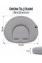 Universal Baby Stroller Head Support Pillow - Anti-Sweat Cotton Neck Protector Pillow - 5